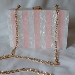 🌸Mothers' Day Sale🌸 Striped Hardcase Handbag